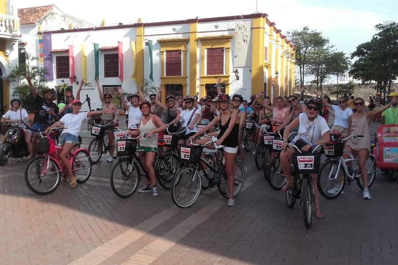 Tour en bicicleta por Cartagena de Indias