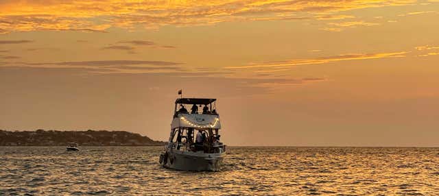 Paseo en barco al atardecer por la bahía de Cartagena