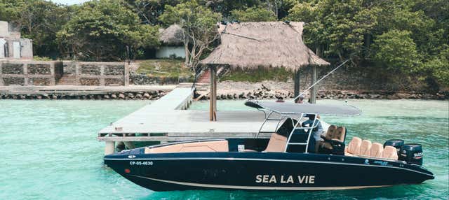 Paseo en barco privado por las Islas del Rosario