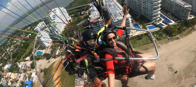Vol en parapente à Carthagène + Kayak sur l'île de Pescador