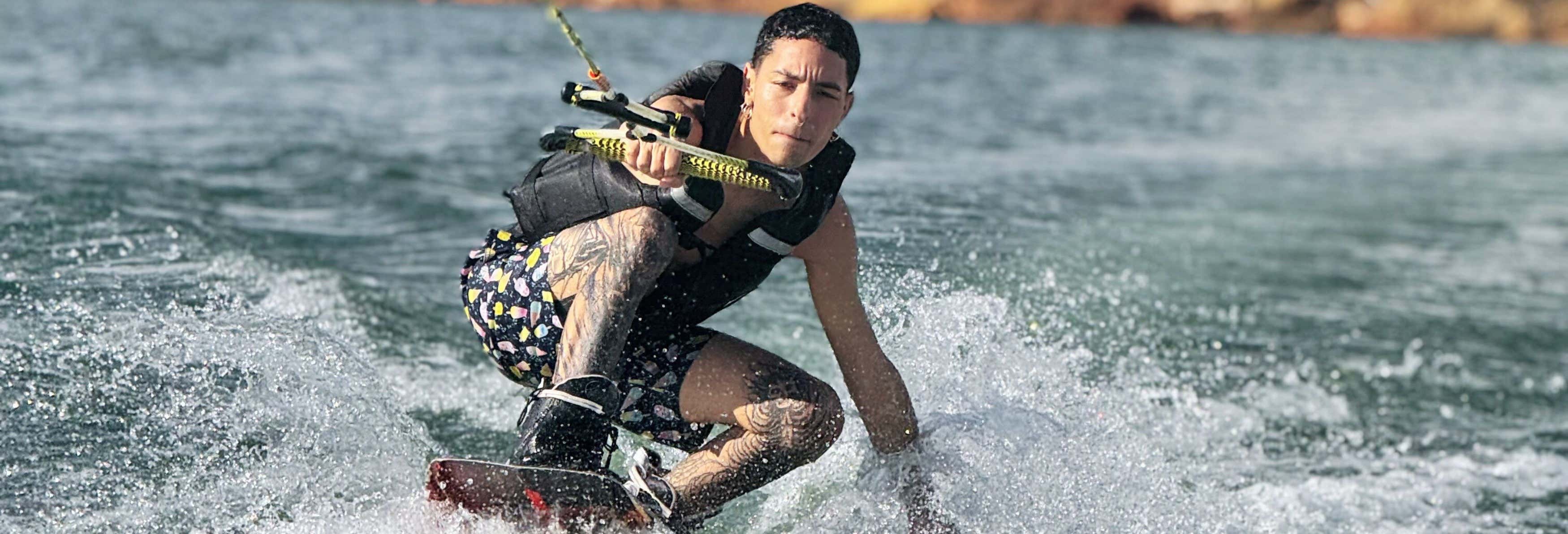 Attività acquatiche nella diga di Guatapé