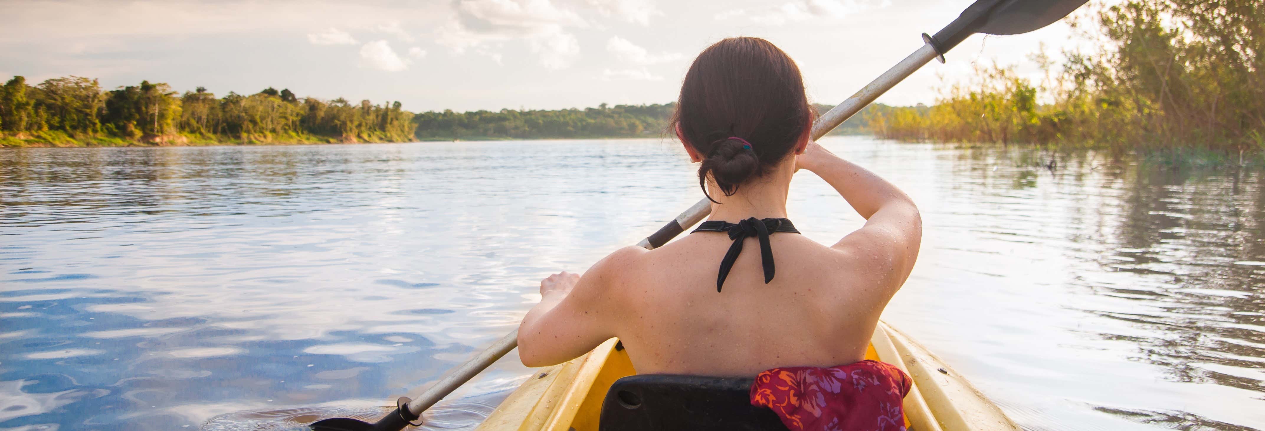 Tour in kayak nel bacino di Guatapé