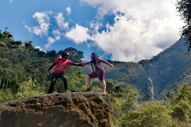 Enjoying the hike! - Enjoying the hike!