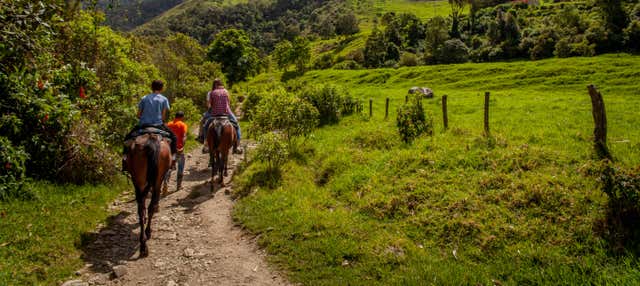 Passeggiata a cavallo a Jardín
