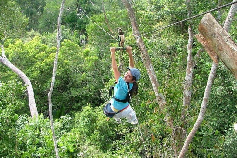 Releasing adrenaline in the middle of the jungle - Releasing adrenaline in the middle of the jungle