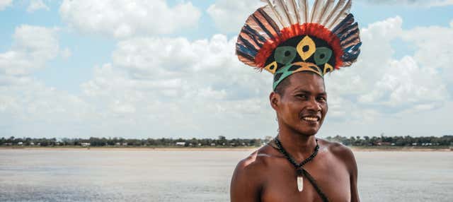 Visita di una maloca indigena di Leticia