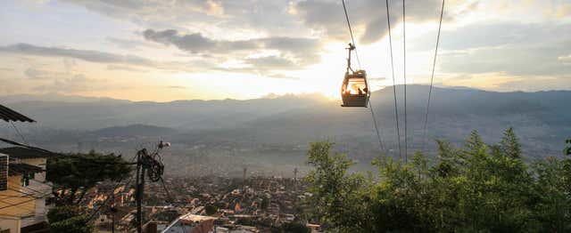 Free tour au coucher du soleil dans la Comuna 3 Manrique