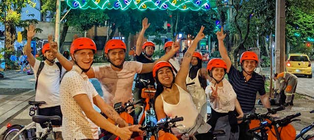 Tour navideño en bicicleta eléctrica por Medellín