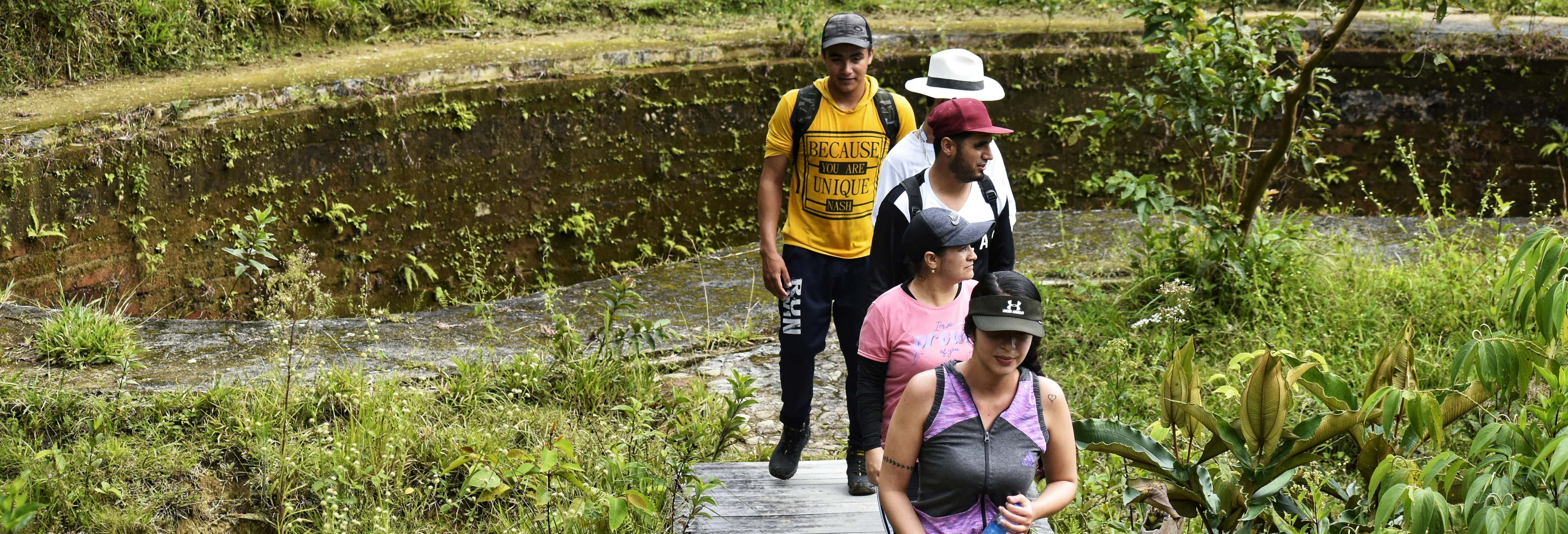 Trekking sul sentiero di El Tambo