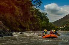 Rafting e canyoning em Paicol