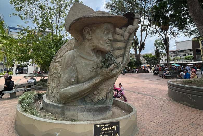 Escultura 'El sembrador' - Escultura 'El sembrador'