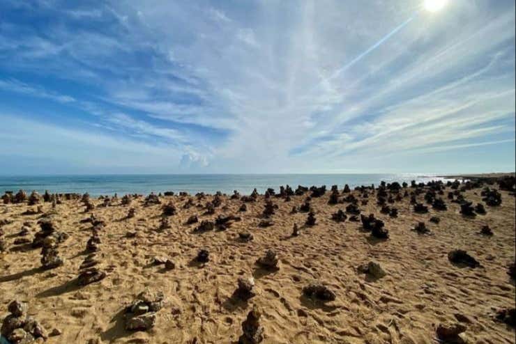Disfrutando de las vistas en Punta Gallinas - Disfrutando de las vistas en Punta Gallinas
