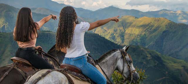 Passeggiata a cavallo nelle piantagioni di caffè di Salgar