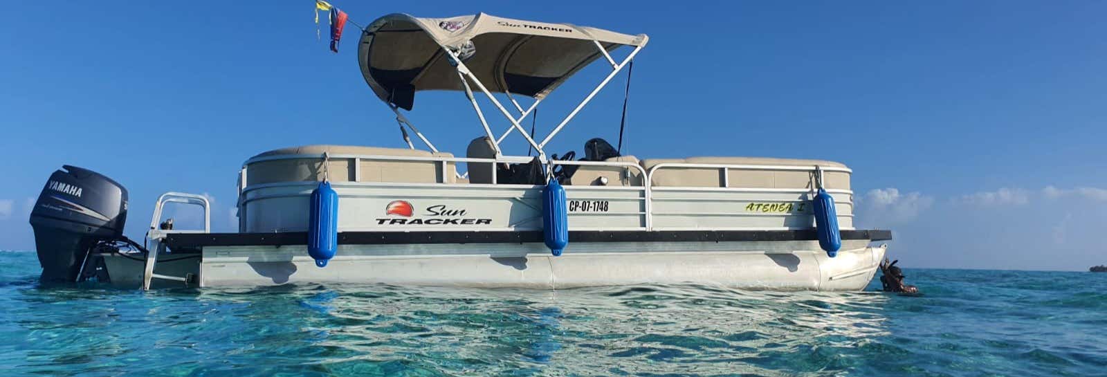 Noleggio di motoscafo con skipper a San Andrés