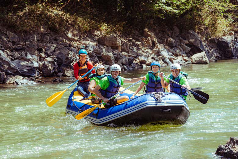 Rafting in Fonce River