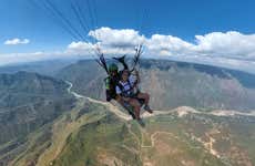 Chicamocha Canyon Paragliding Flight