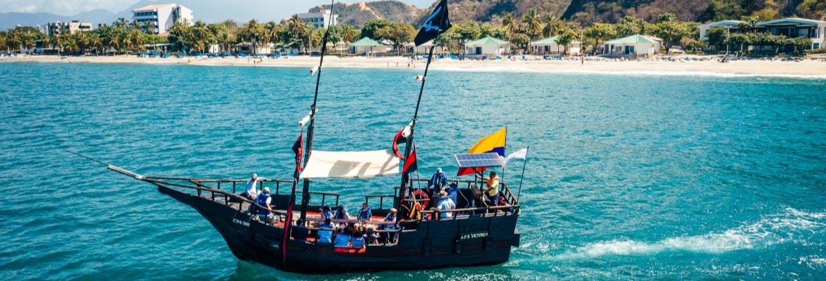 Santa Marta Pirate Boat Tour