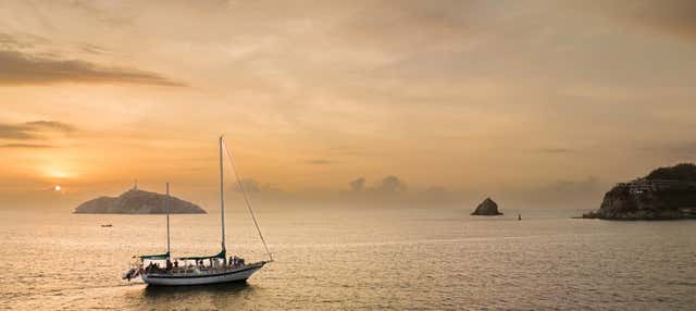 Giro in veliero nella baia di Taganga