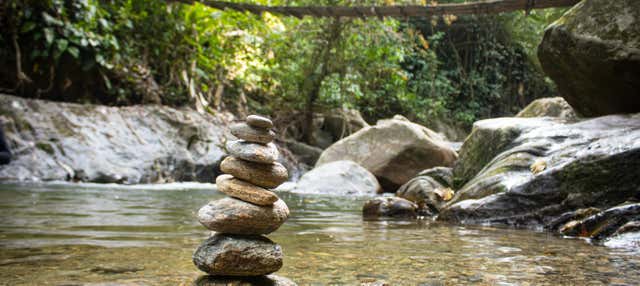 Discesa in corda doppia alle cascate del fiume Minca