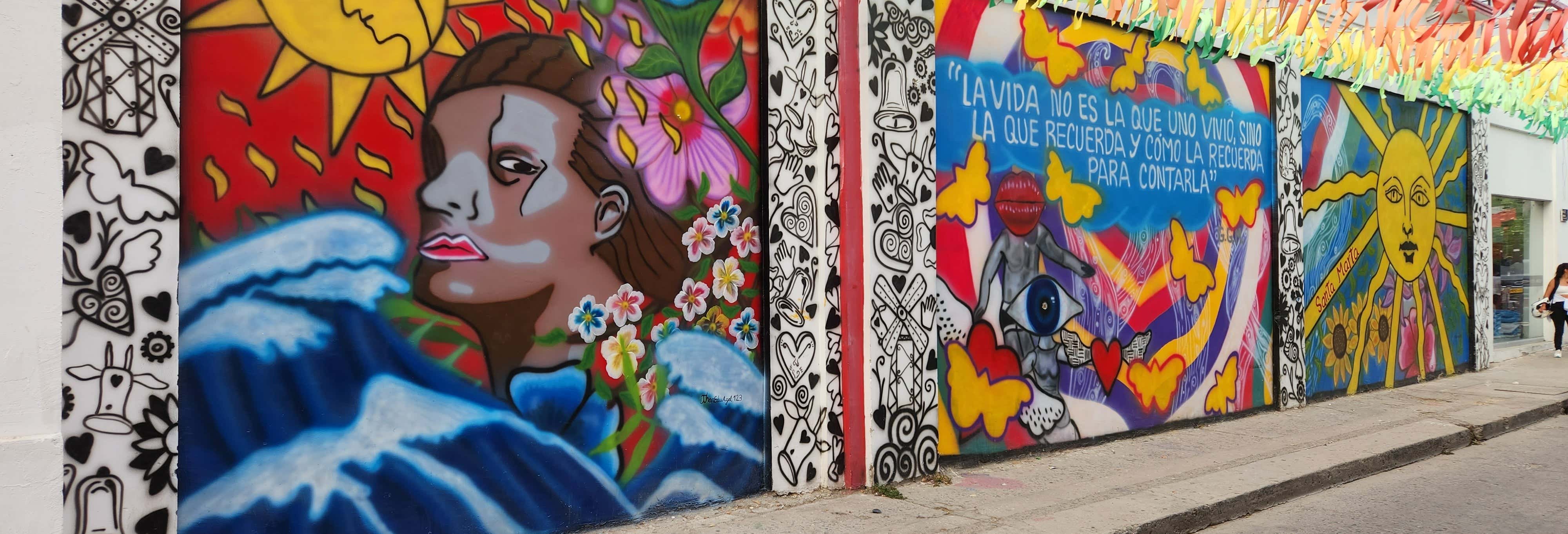 Tour dei graffiti di Santa Marta + Laboratorio di cocktail