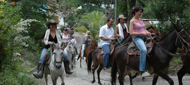 Passeggiata a cavallo a Tobia