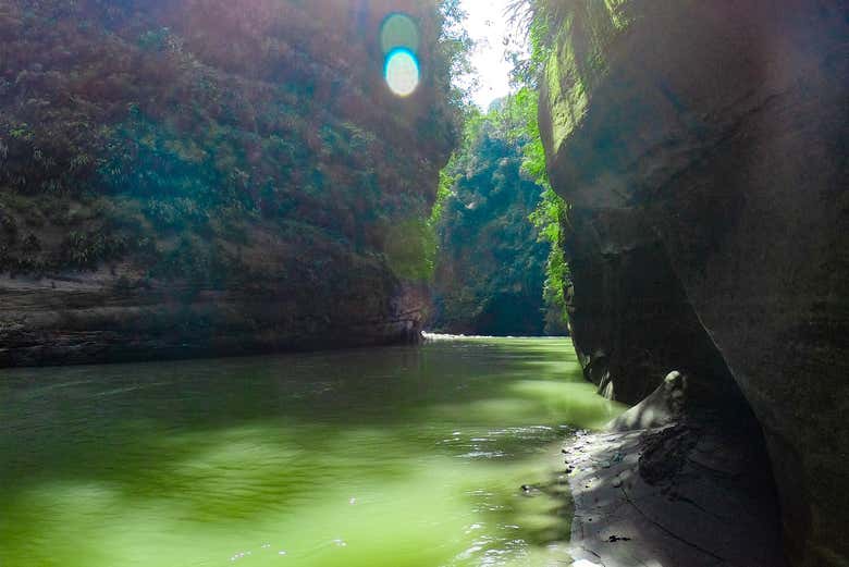 Cañón del río Güejar - Cañón del río Güejar