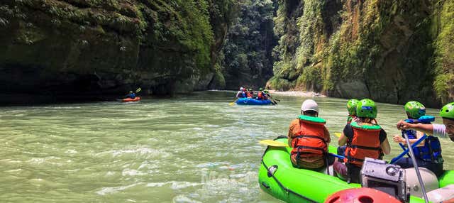 Rafting nel canyon del fiume Güejar