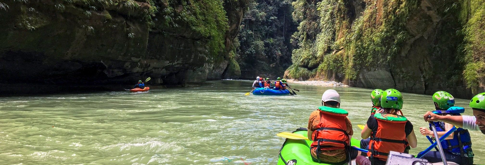 Rafting in the Canyon of the Güejar River