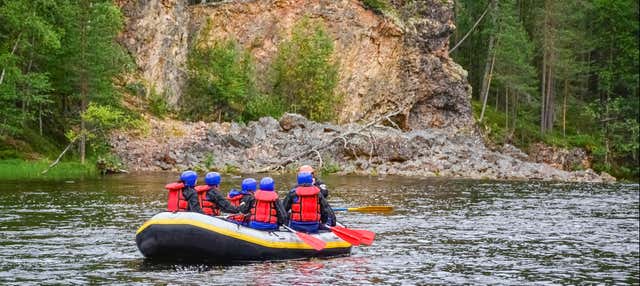 Giro in gommone sul fiume Peñas Blancas