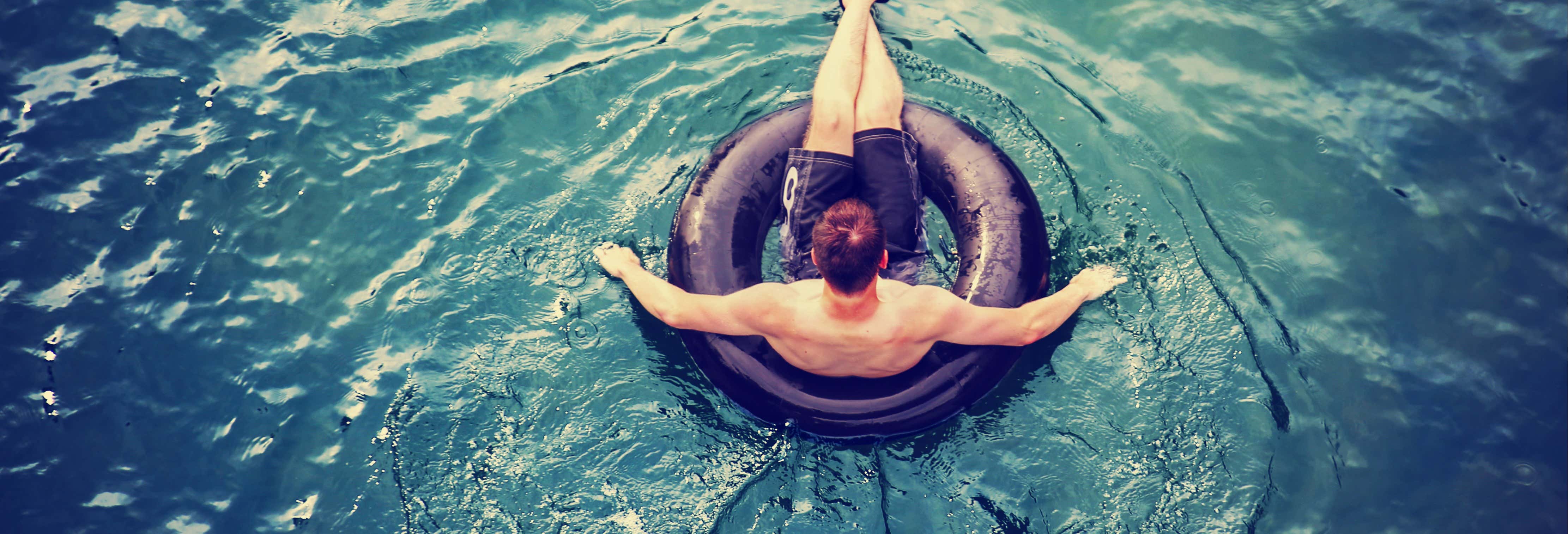 Tubing in the Agujitas River