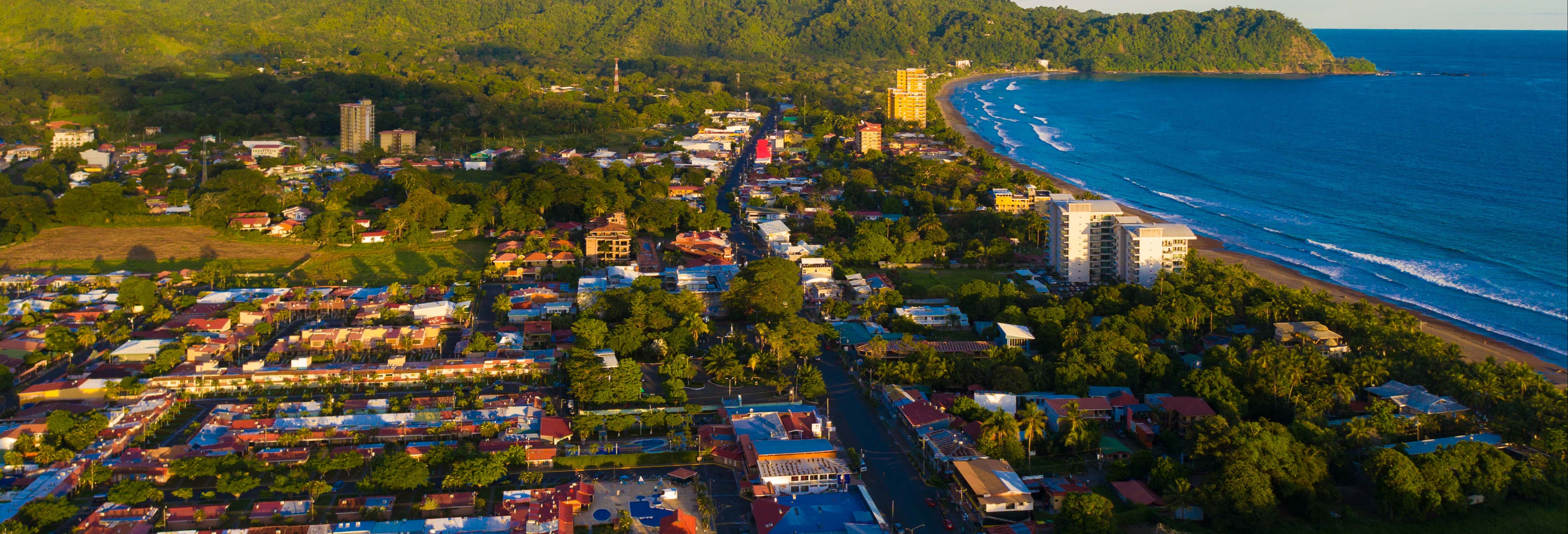 Volo in parapendio su Jacó