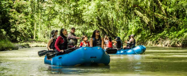 Balade en canot sur la rivière Peñas Blancas