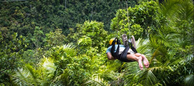 Zip line a Manuel Antonio