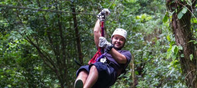 Zip line a Monteverde