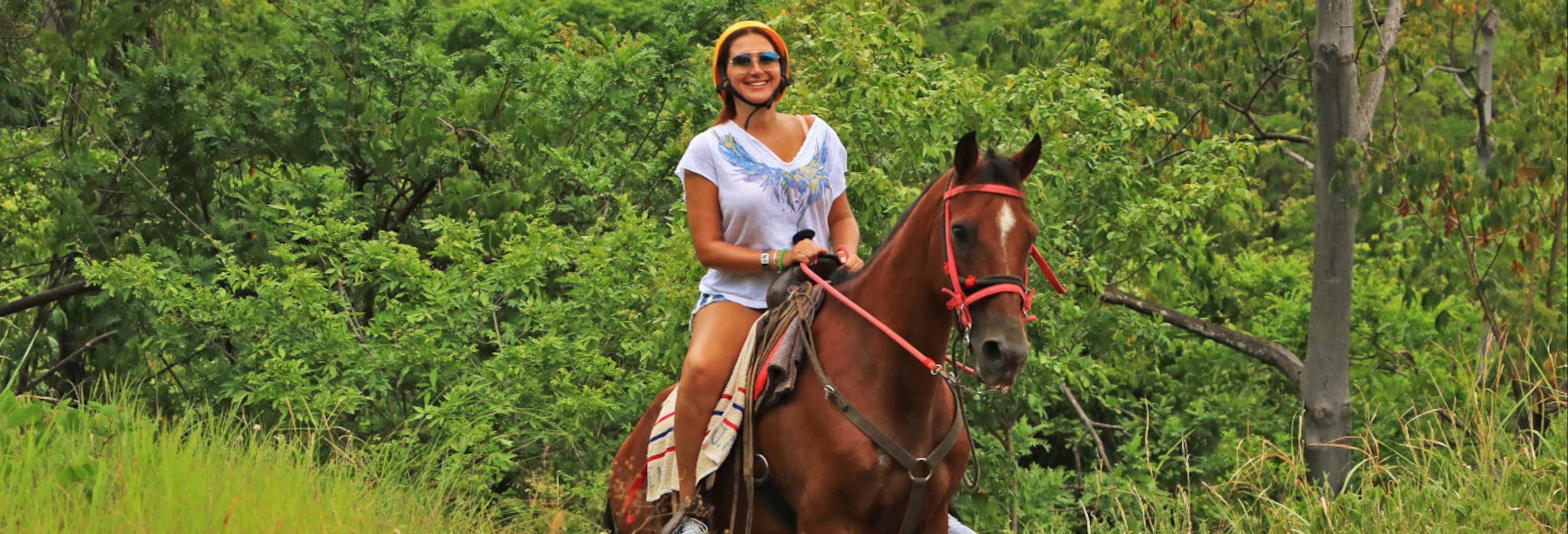 Passeggiata a cavallo nel Diamante Eco Park