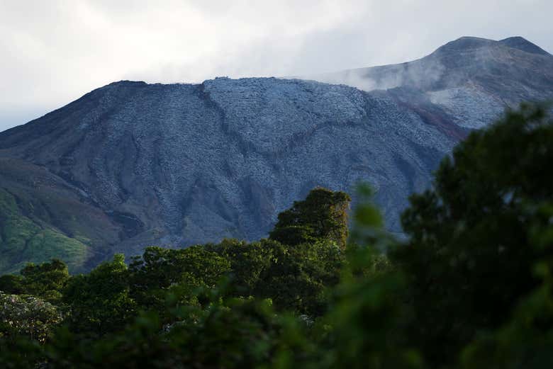 Panorámica del volcán Rincón de la Vieja - Panorámica del volcán Rincón de la Vieja