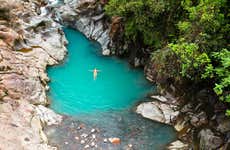 La Paz Waterfall, Celeste River & Hot Springs Tour