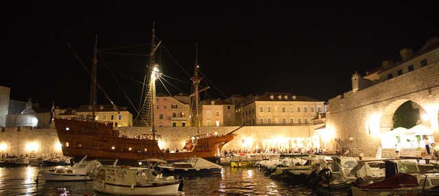 Crociera serale in galeone a Dubrovnik