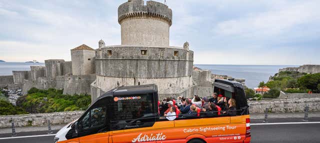 Tour panorámico por Dubrovnik en autobús descapotable