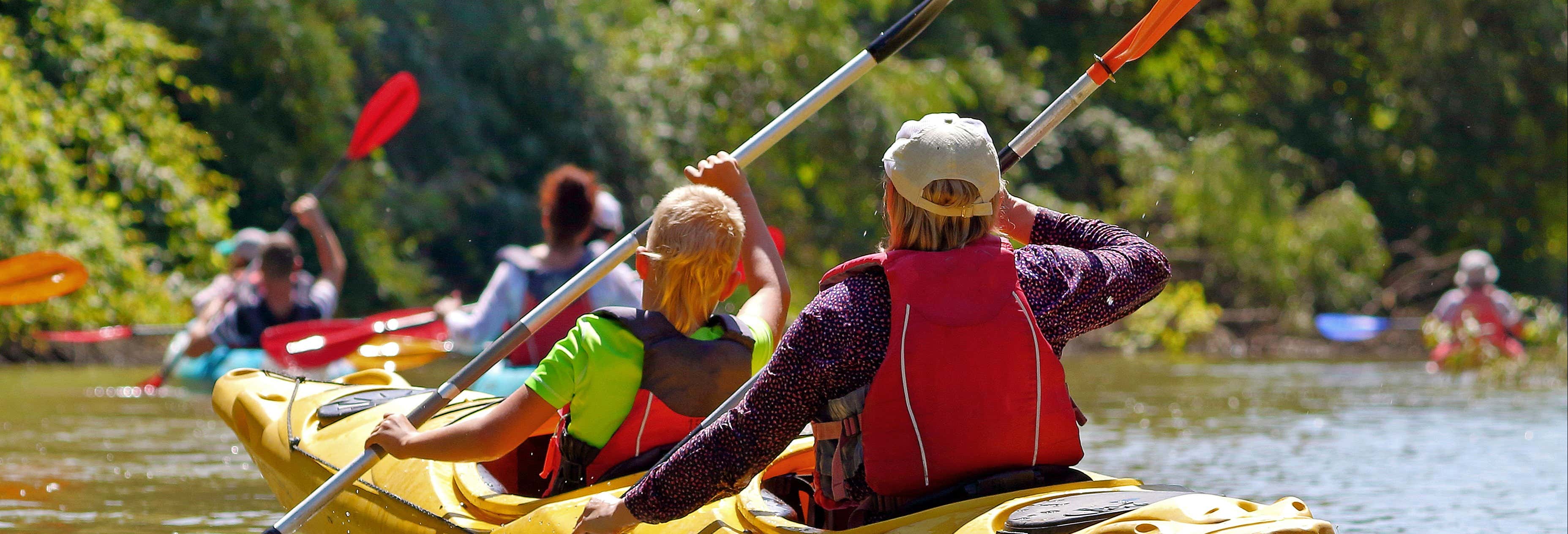 Tour de caiaque pelo mar Adriático e rio Žrnovnica