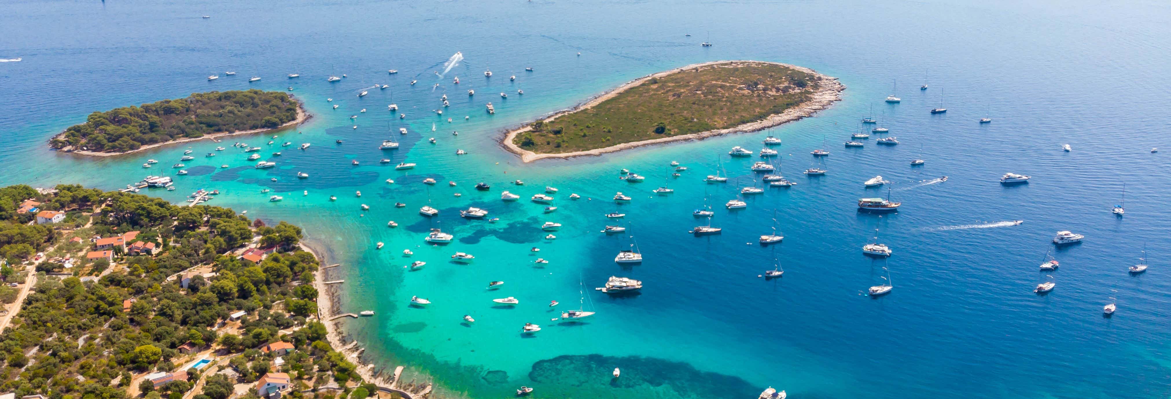 Escursione alle lagune Blu e Bianca, Solta e Drvenik Veli