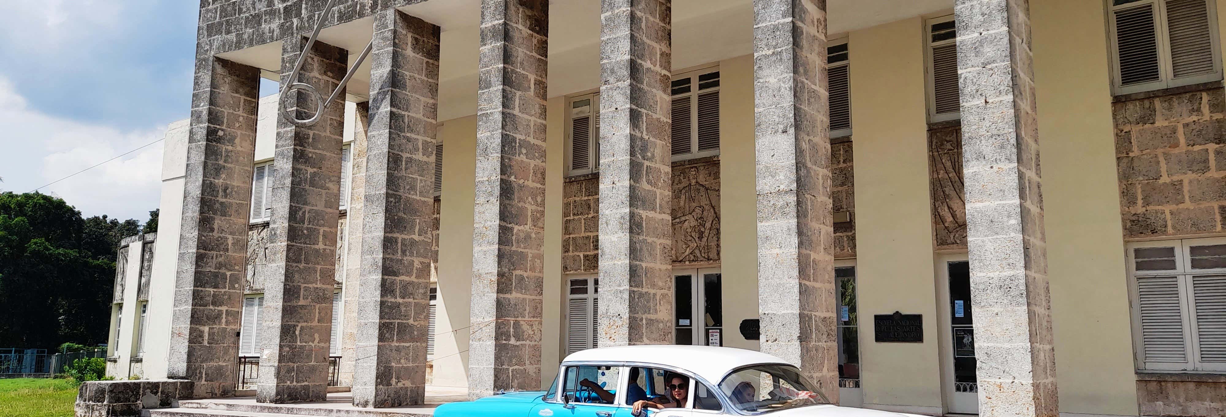Tour dell'arte a L'Avana in auto d'epoca
