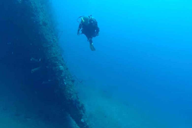 Immersione o snorkeling al relitto Almirante Oquendo, Santiago di Cuba