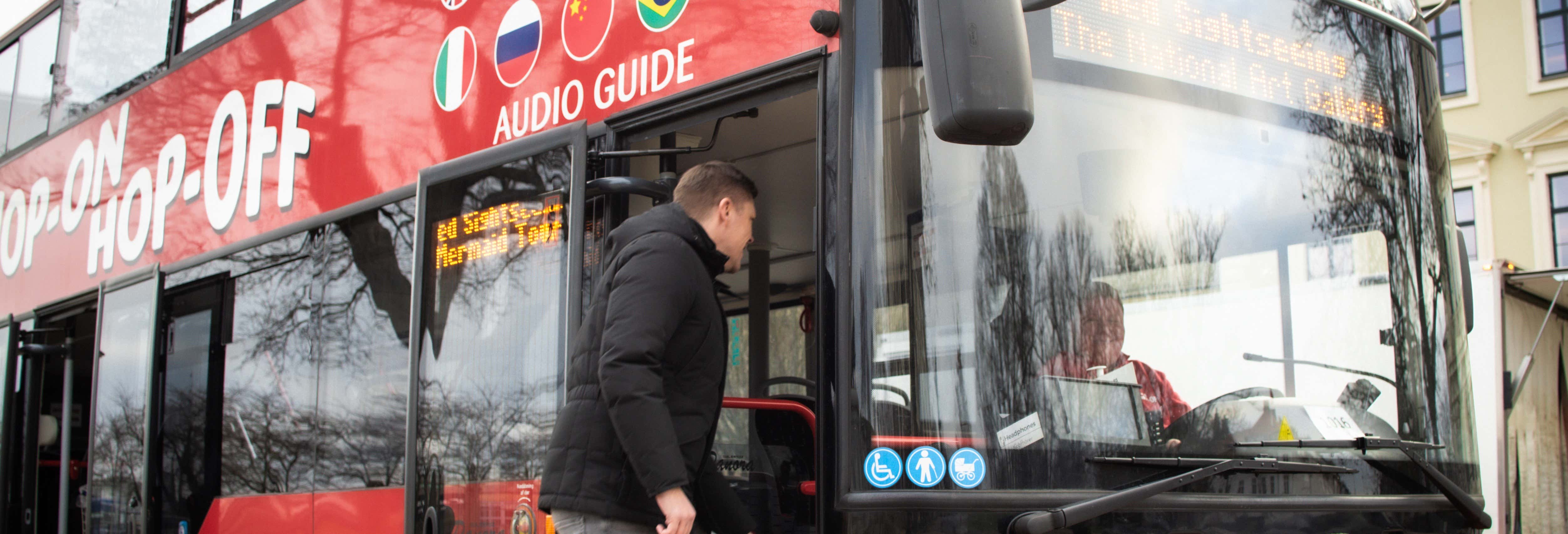 Autobus turistico di Copenaghen + Giro in barca