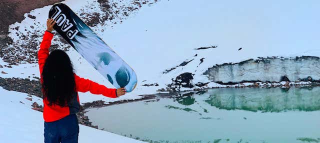 Escursione alla laguna congelata del vulcano Carihuairazo