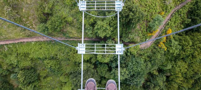 Ponte tibetano di Baños de Agua Santa