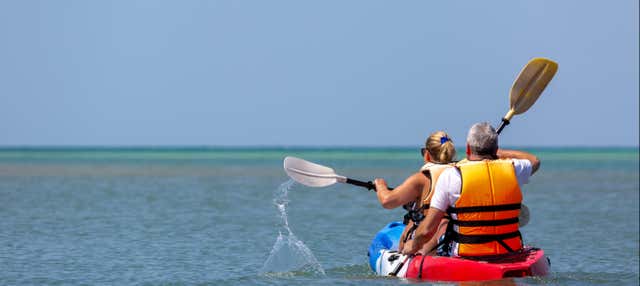 Noleggio kayak all'isola di Santa Cruz