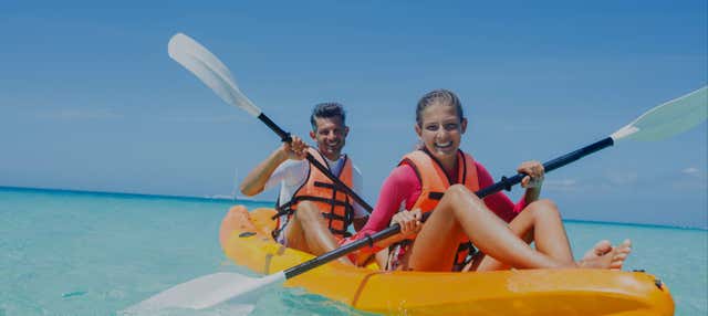 Kayak nella baia di Santa Cruz