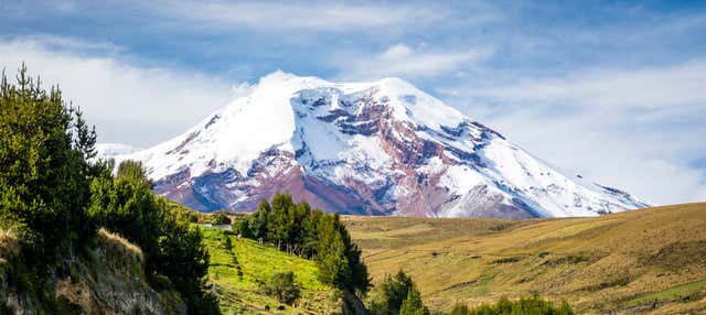 Trekking sulla miniera di ghiaccio del vulcano Chimborazo
