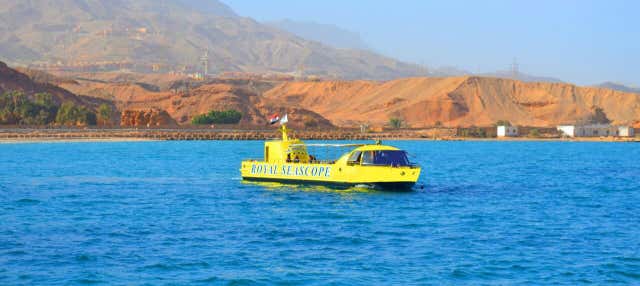 Giro in barca con fondo di vetro